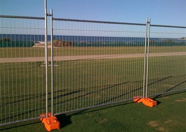 Festivals Galvanized Temporary Fence / Construction Site Security Fencing