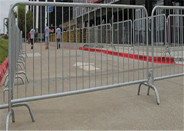 Temporary pesdetrain metal crowd control barrier fence safety for outdoor
