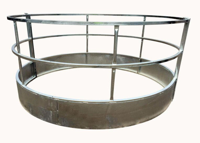 Round Bale Hay Feeder Withloop Top For Livestock Farm 1 5x2meter