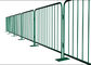 Retractable Steel Barricades Crowd Control / Metal Pedestrian Barriers For Road Safe