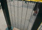 PVC Coated Surface 358 Security Mesh Panels 2.1 X 2.4 Meter For Prison Fence