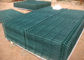 Green 3D Welded Mesh Fencing Fold Panel 100X200MM With Peach Post 40X70MM