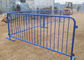 Flat Detachable Feet Crowd Control Barriers , Portable Safety Barriers