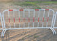 Galvanized Welded Crowd Control Gates , Portable Crowd Barriers For Events