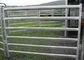 Over Tube 6 Rails Galvanized Cattle Panels , Cattle Yard Gates 6FT X 10FT Size