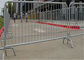 Temporary pesdetrain metal crowd control barrier fence safety for outdoor