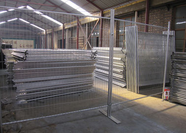 Public Security Event Steel Temporary Fencing Weather Resistant And Durable