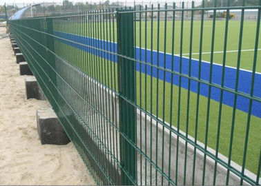 Public Grounds Steel Mesh Fencing / Security Fence Panels Anti - Oxidation