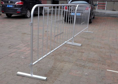 Hot Dipped Galvanized Crowd Control Barriers 25MM Pipe 1.1x2.0 Meter