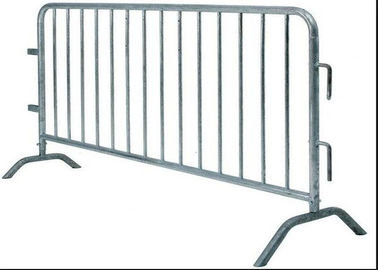 Galvanized Round Crowd Stopper Barricades 1.1 X2 Meter For Road Safe