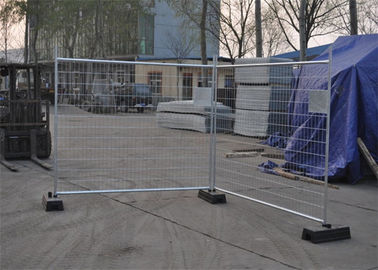 Construction Removable Temporary Fencing , Temporary Chain Link Fence Panels