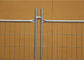 Hot Galvanized Steel Temporary Fencing Excellent Corrosion Resistance Neat Surface