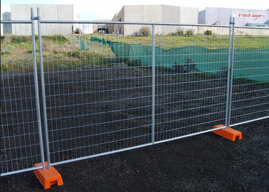 Public Security Event Steel Temporary Fencing Weather Resistant And Durable