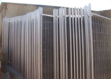 Road Site Safe Galvanized Temporary Fence Removable Feet Makes Transportation Easier