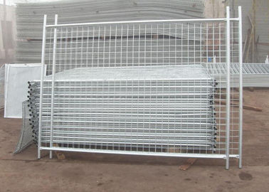 Security Site Steel Temporary Fencing High Perceptivity And No Destruction