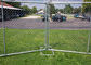 Galvanized Portable Australian Temporary Fencing , Chain Link Fence Panels