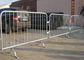 Metal Pedestrian Control Barriers / Crowd Control Barricades Rust Resistance