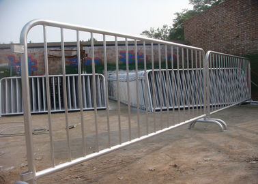 Metal Crowd Barriers / Crowd Control Systems For Swimming Pool Fences