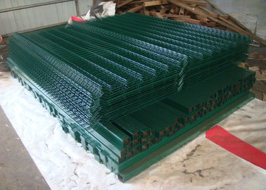 Security Triangle Weld Mesh Fence Panels 60X100 MM With 5 Mm Diameter