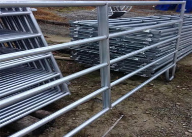 Livestock galvanized cattle panels 2*2.1m portable gate panels silver color