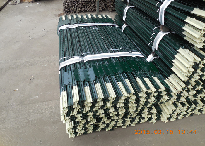 Metal Ware T Posts 1.25LB Farm Metal T Post 8 FT Length High - Strength Weather Resistant